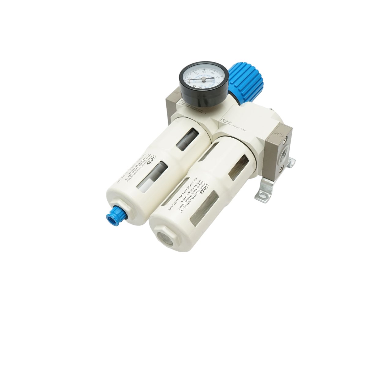 Filtru aer si ungator cu regulator de presiune max. 1.6 MPa, racord 1/2